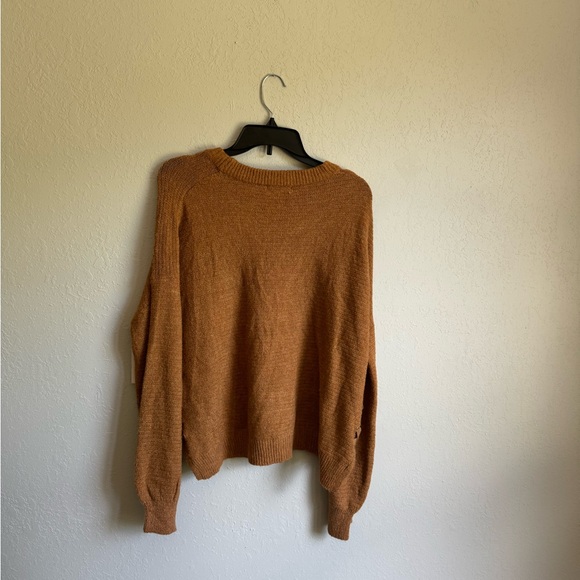 NWT SO Orange Crew Neck Sweater Women’s XL - Picture 2 of 4